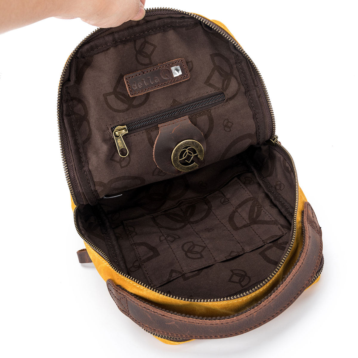 della Q Maker's Mini Messenger - Mustard - Extra Image