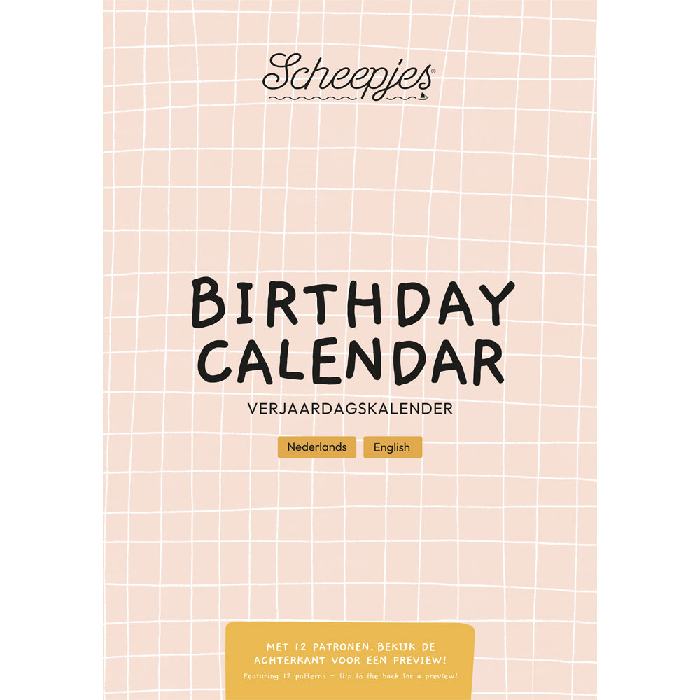 Scheepjes Birthday Calendar 2026

