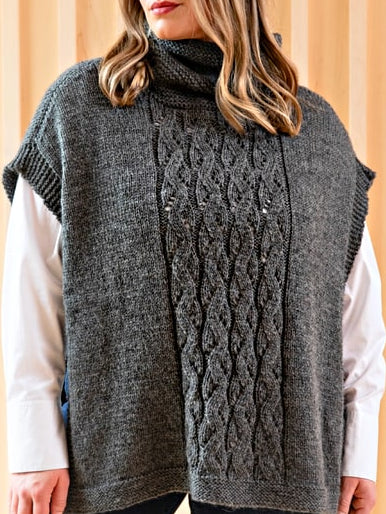 Berroco Mercado Patterns - Ashmont Poncho - Free PDF Download
