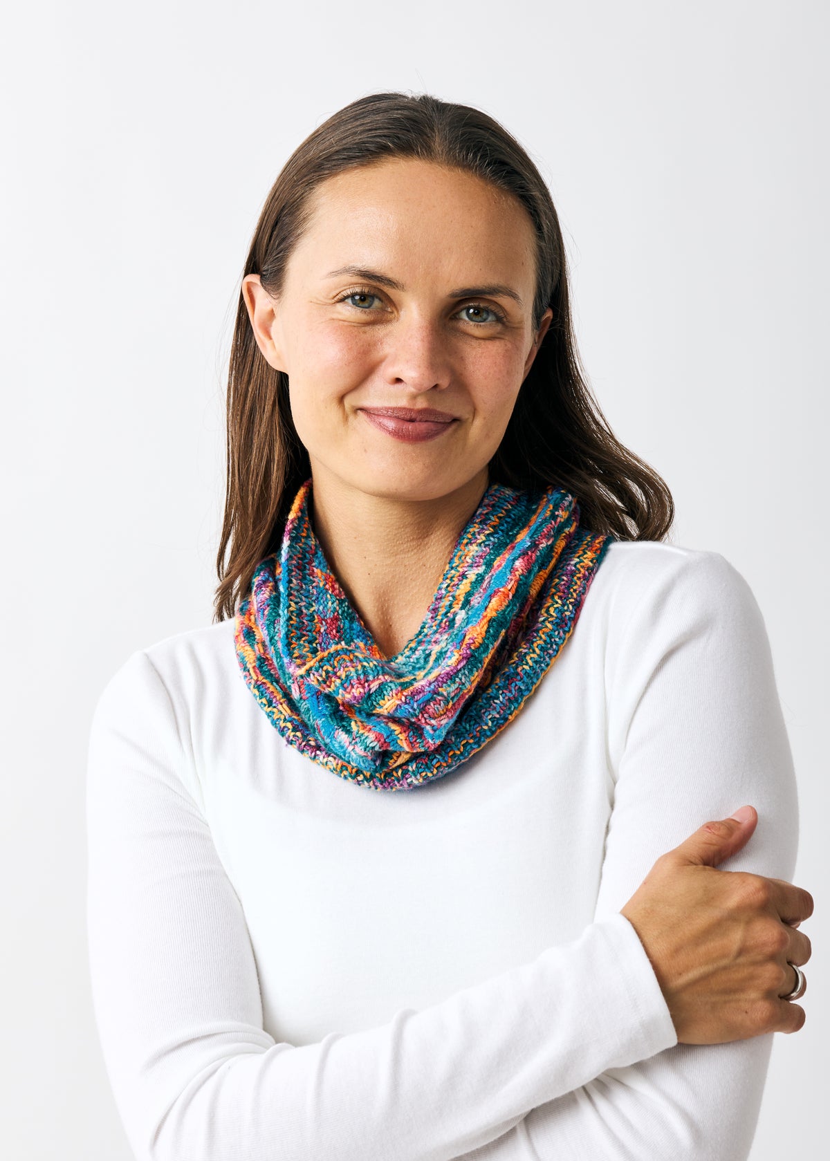 Dream in Color Patterns - Outside the Lines Cowl - PDF Download
