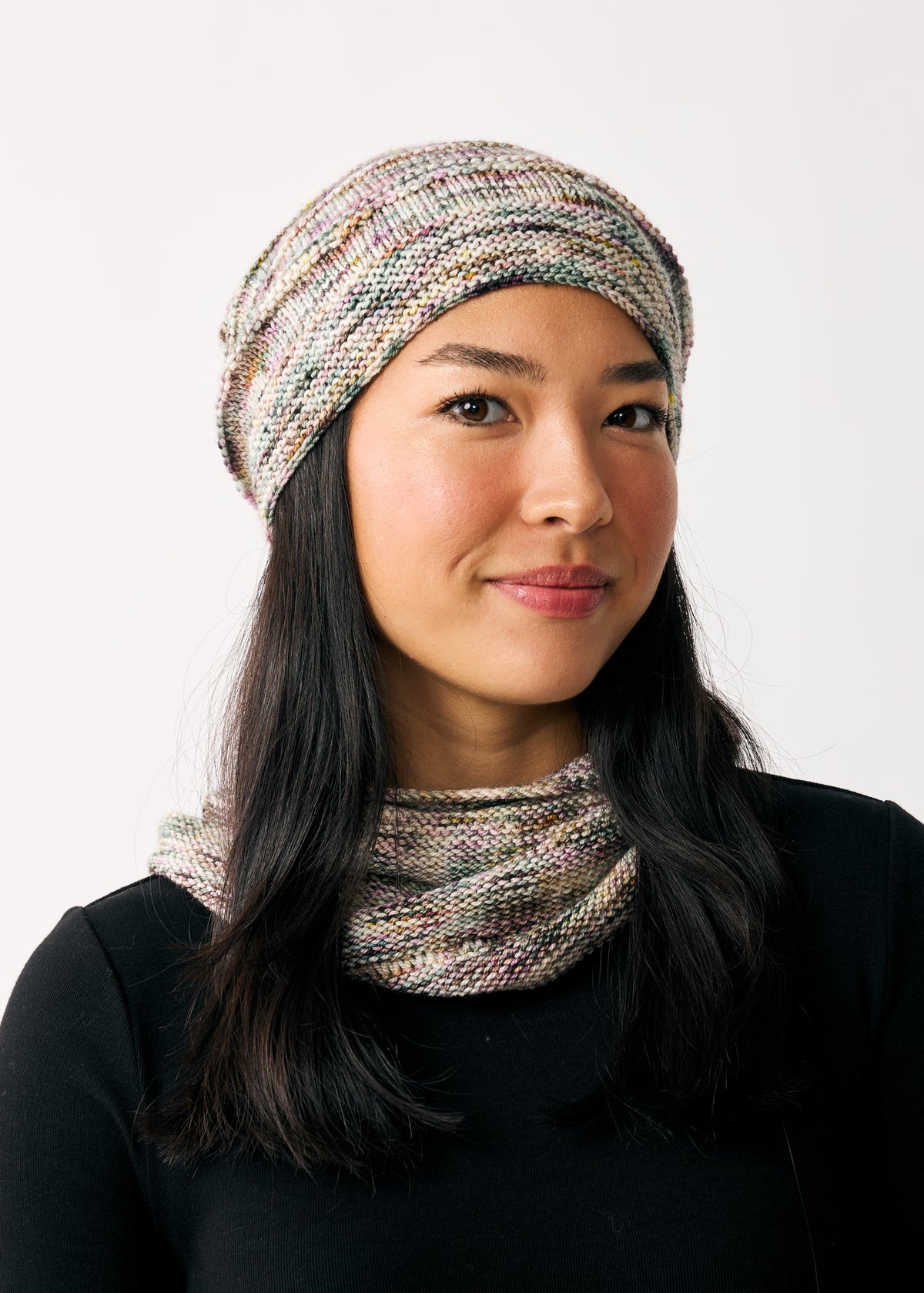Dream in Color Patterns - Mushroom Cap & Cowl - PDF Download
