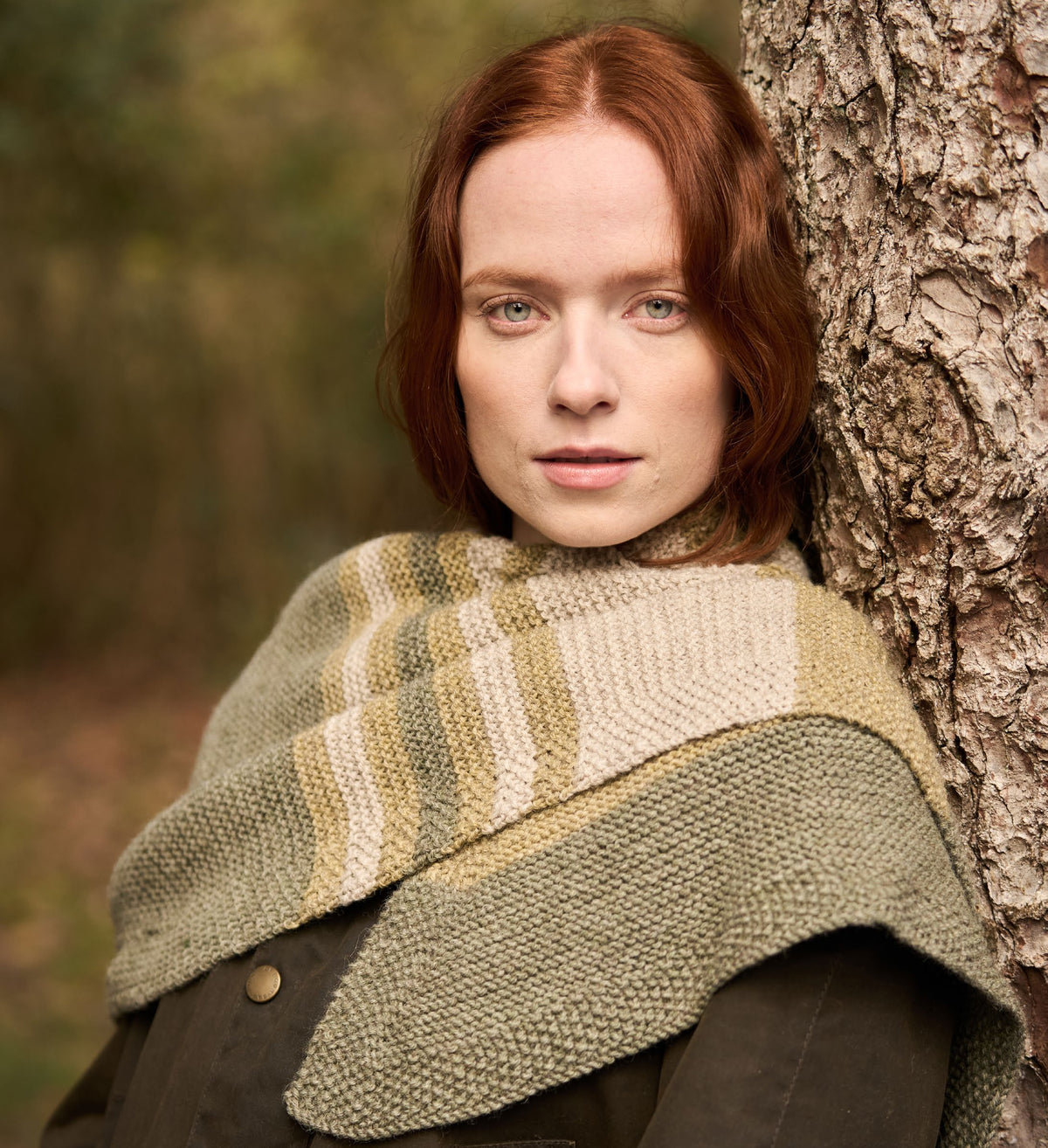 Bramble & Fleece Patterns - Bramble & Fleece Sheepsoft DK Hebden Shawl - PDF Download
