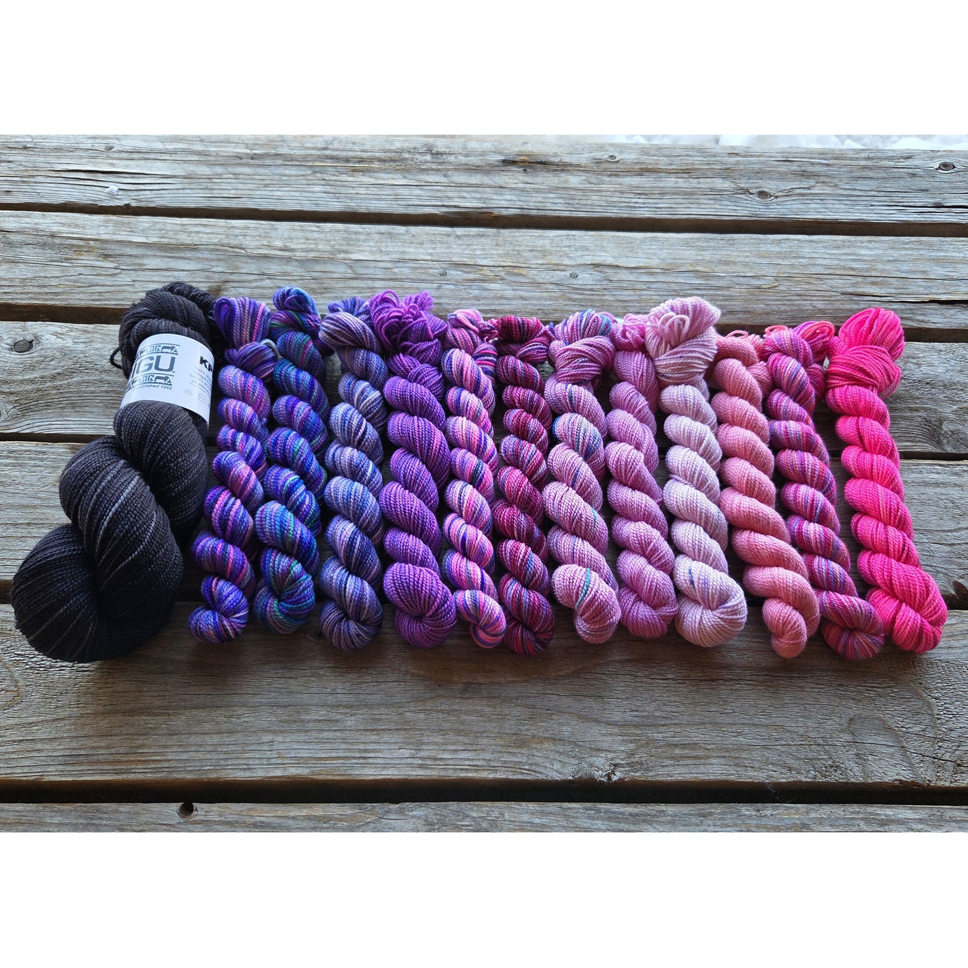Koigu Aurora Hunter Shawl Yarn Pack - Large - South Star

