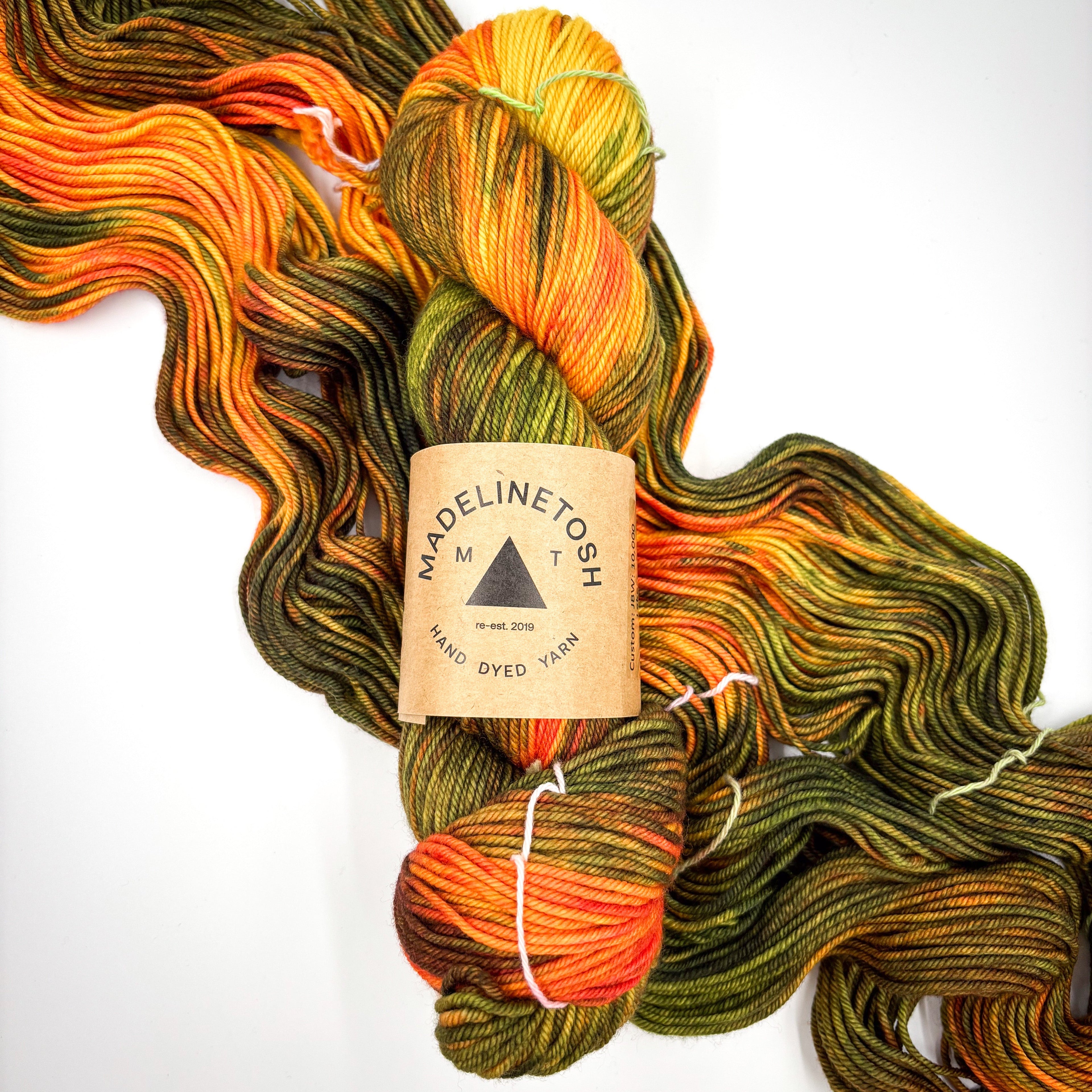 Madelinetosh Tosh Vintage Yarn - Dye To Order - Custom: JBW: 10,000 Lakes - Zoom Image
