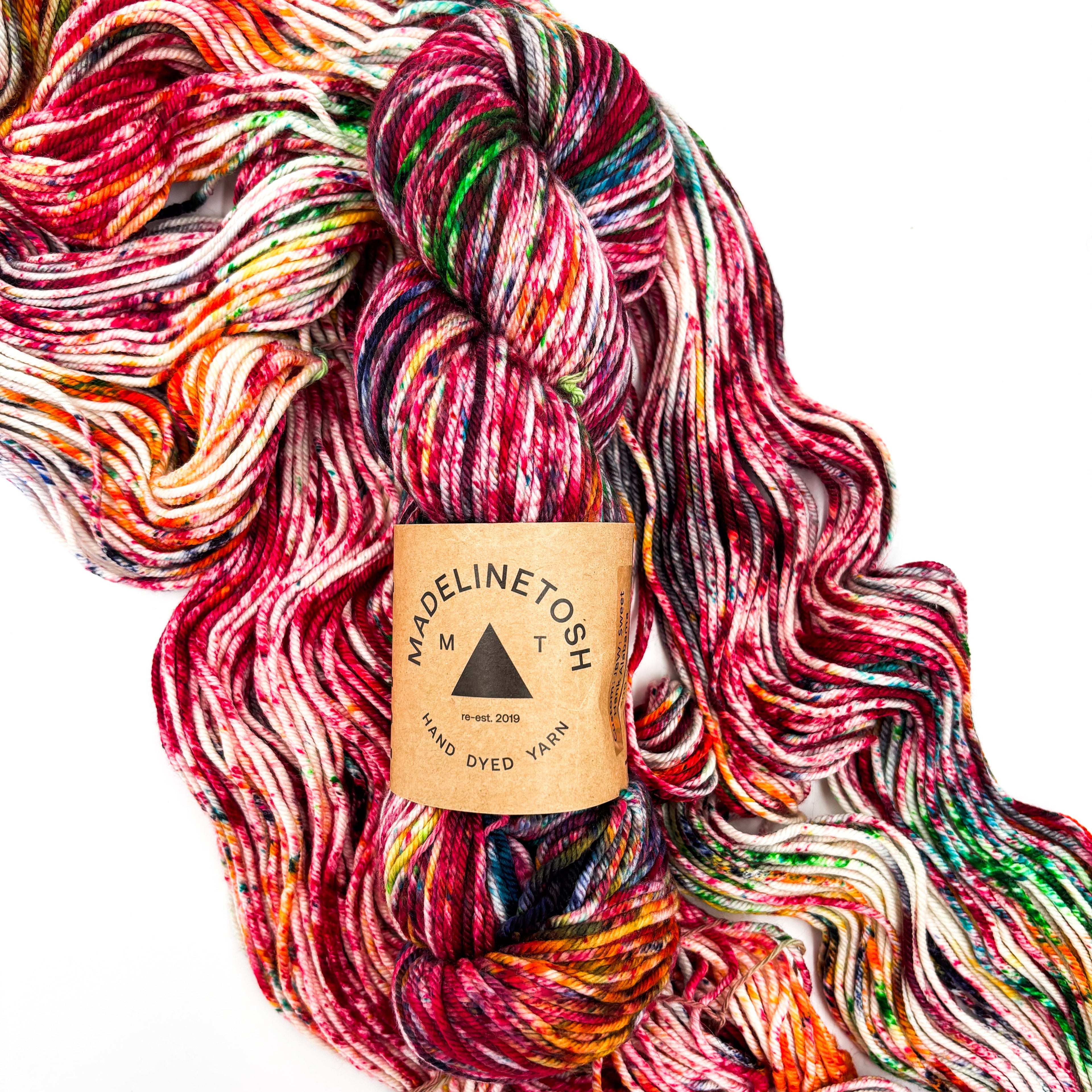 Madelinetosh Tosh Sock Yarn - Dye To Order - Custom: JBW: Sweet Hank Alabama - Zoom Image
