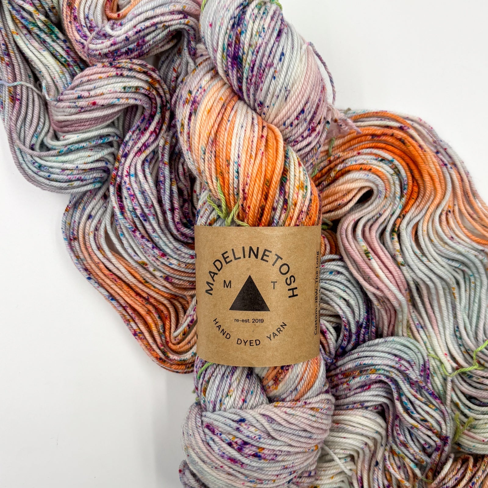 Madelinetosh Tosh Merino Light Yarn - Custom: JBW: The Long & Windy Rhode - Zoom Image
