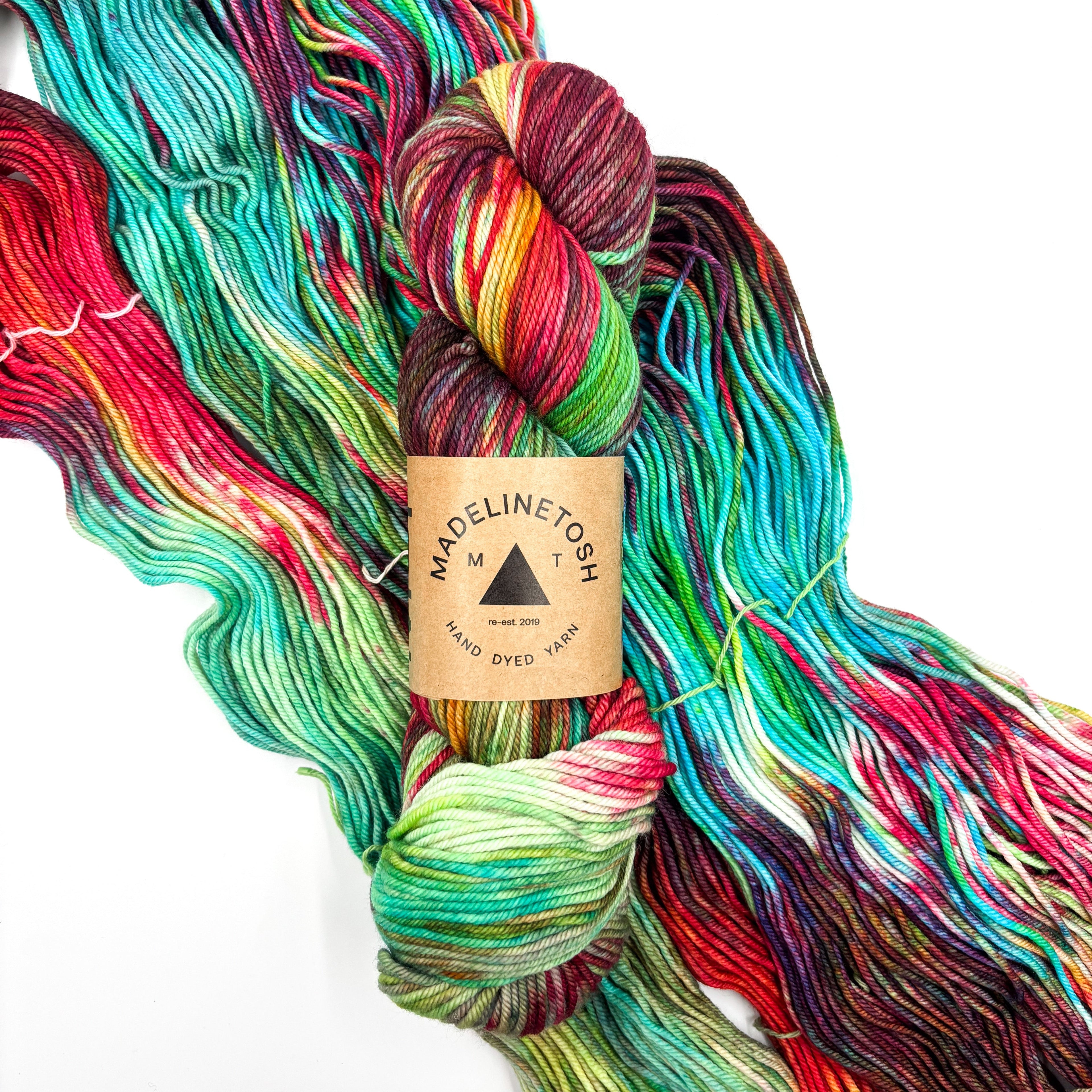Madelinetosh Woolcycle Sport Yarn - Dye To Order - Custom: JBW: You're The Only Ten I See - Zoom Image