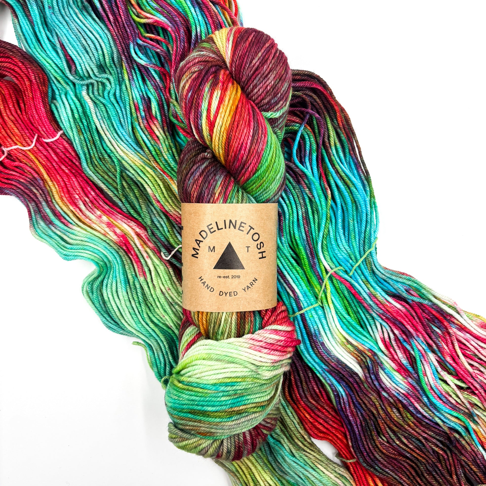 Madelinetosh Tosh Sock Yarn - Custom: JBW: You're The Only Ten I See - Zoom Image
