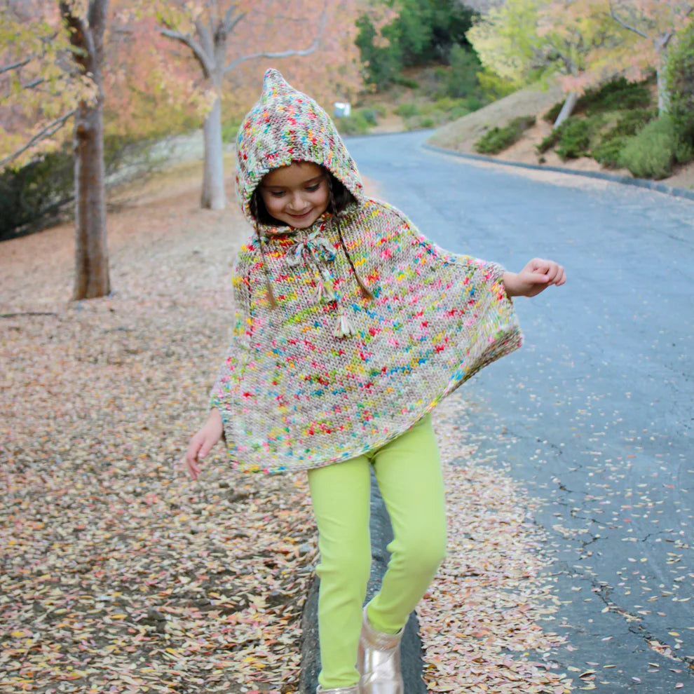 Madelinetosh Pixie Path Poncho