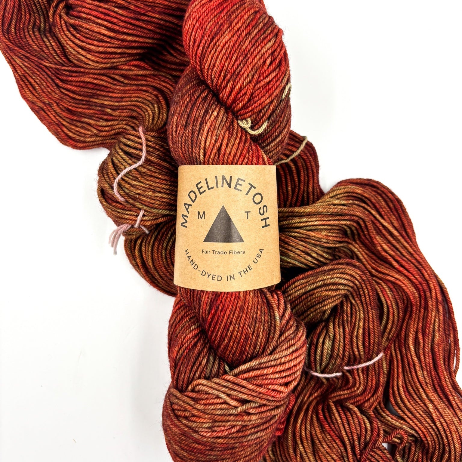 Madelinetosh Tosh Merino Light Yarn - Custom: JBW: Old Bay Skein - Zoom Image
