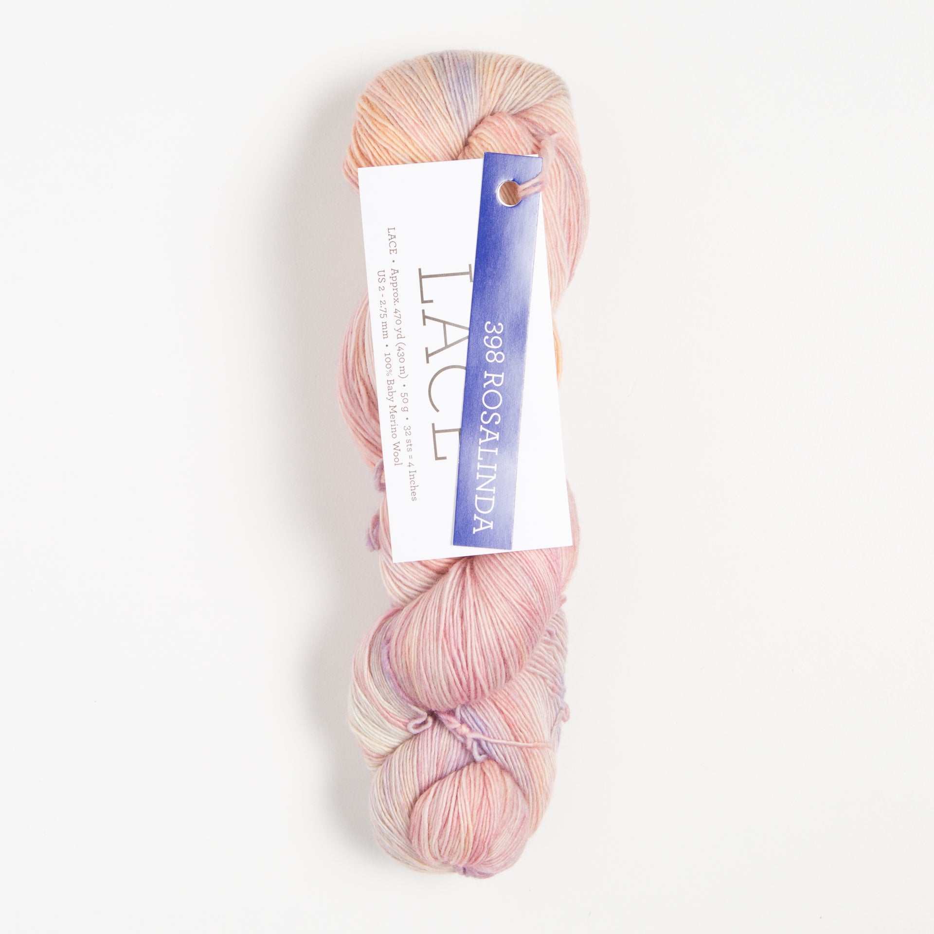 Malabrigo Lace Yarn - 398 Rosalinda
