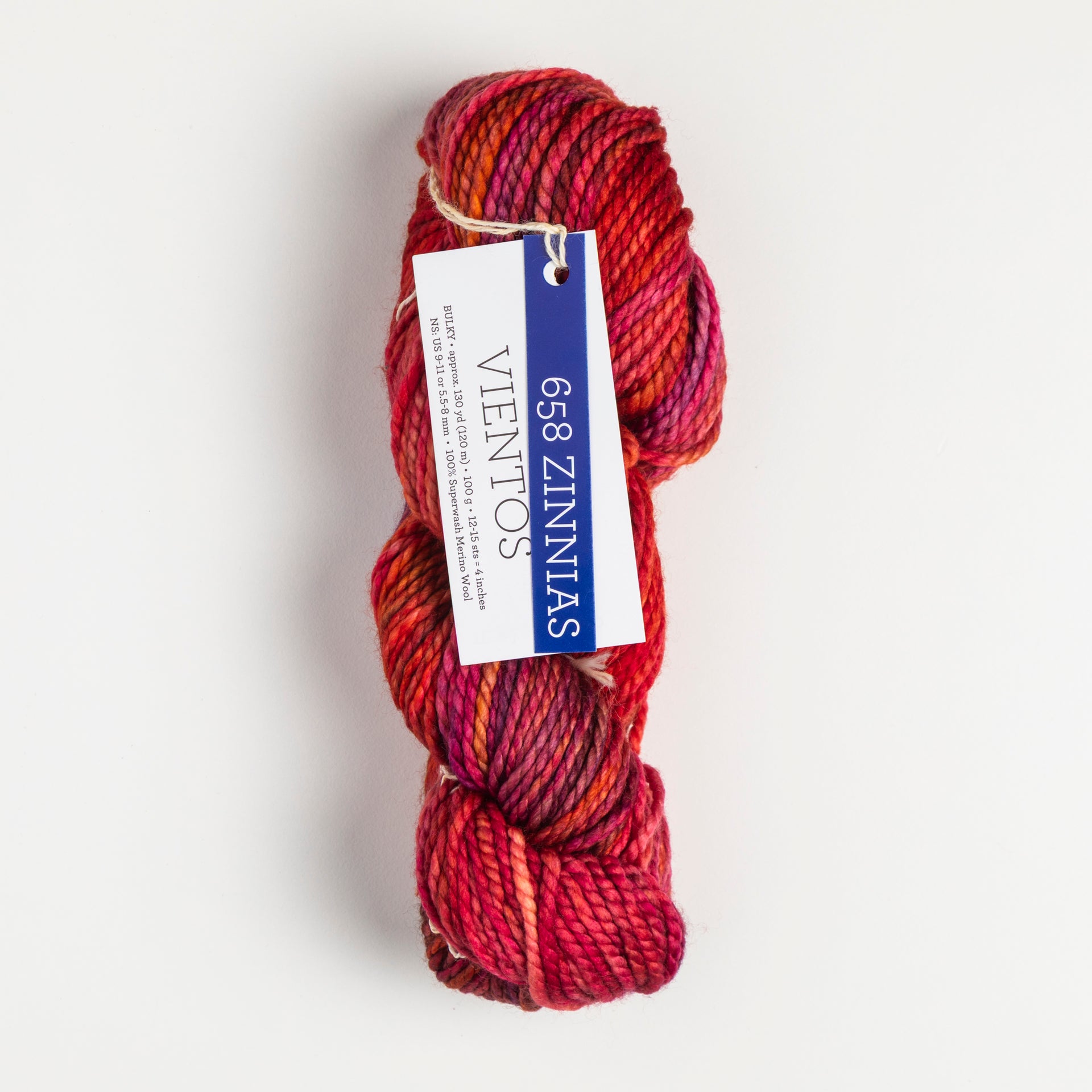 Malabrigo Vientos Yarn - 658 Zinnias
