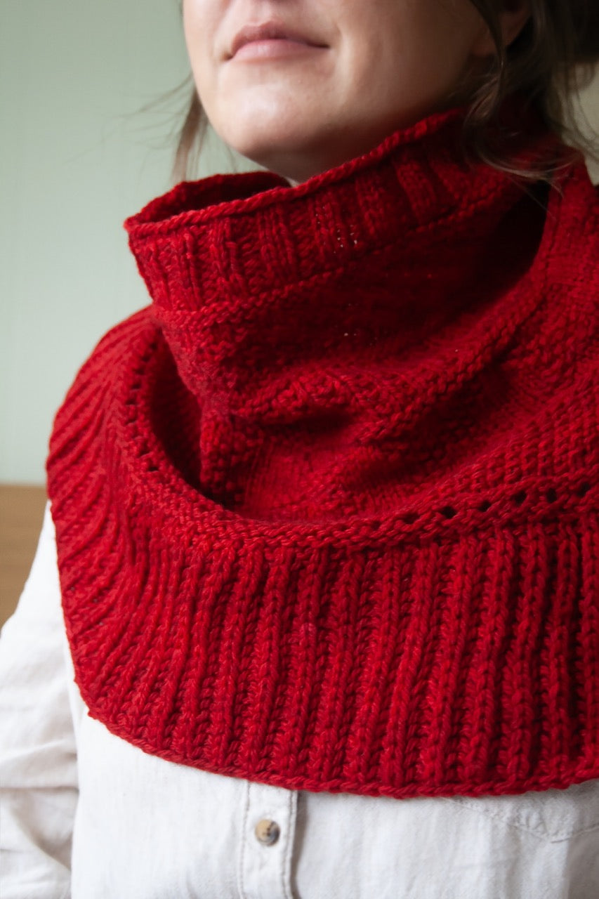 Modern Daily Knitting x Madelinetosh Atlas Kits - Pecan Valley Cowl
