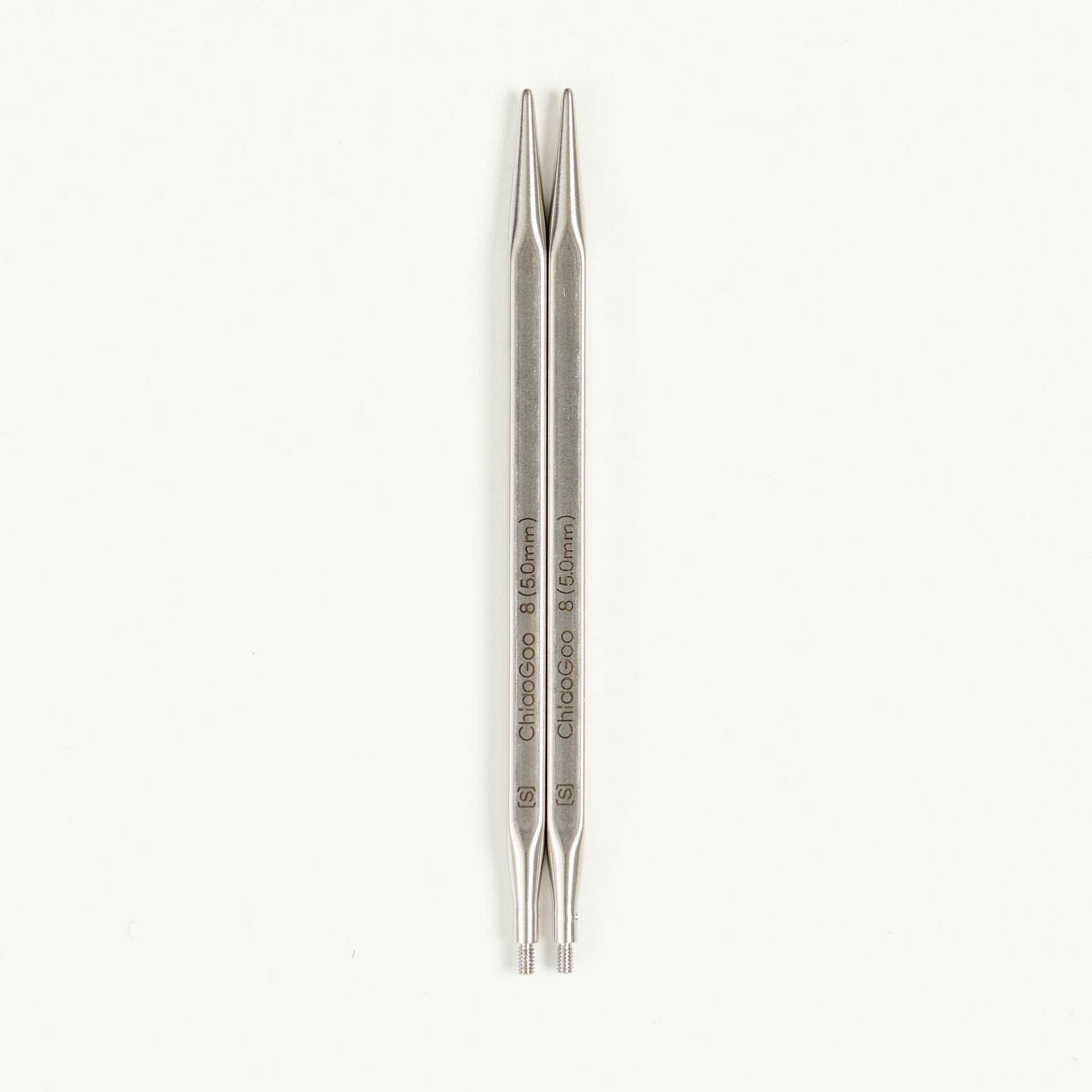 ChiaoGoo QUADS SS Lace Tips - US 8 (5.00mm) - 4" [S]
