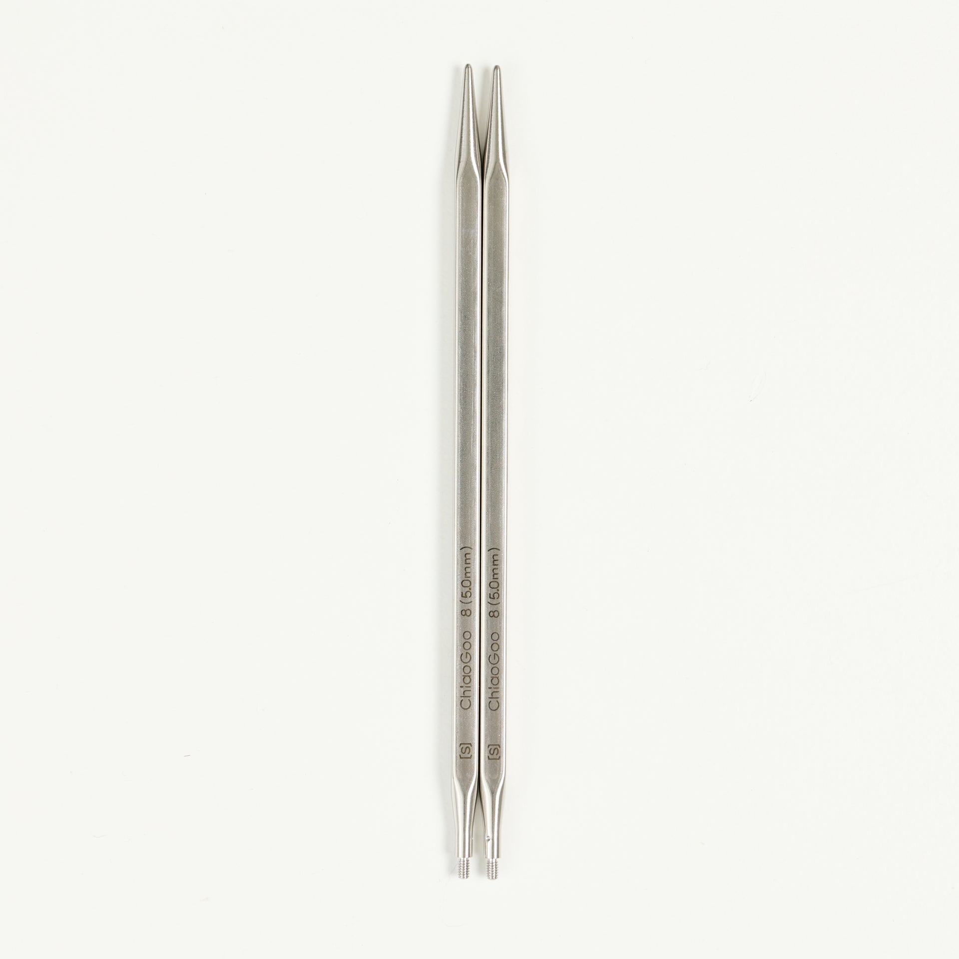 ChiaoGoo QUADS SS Lace Tips - US 8 (5.00mm) - 5" [S]
