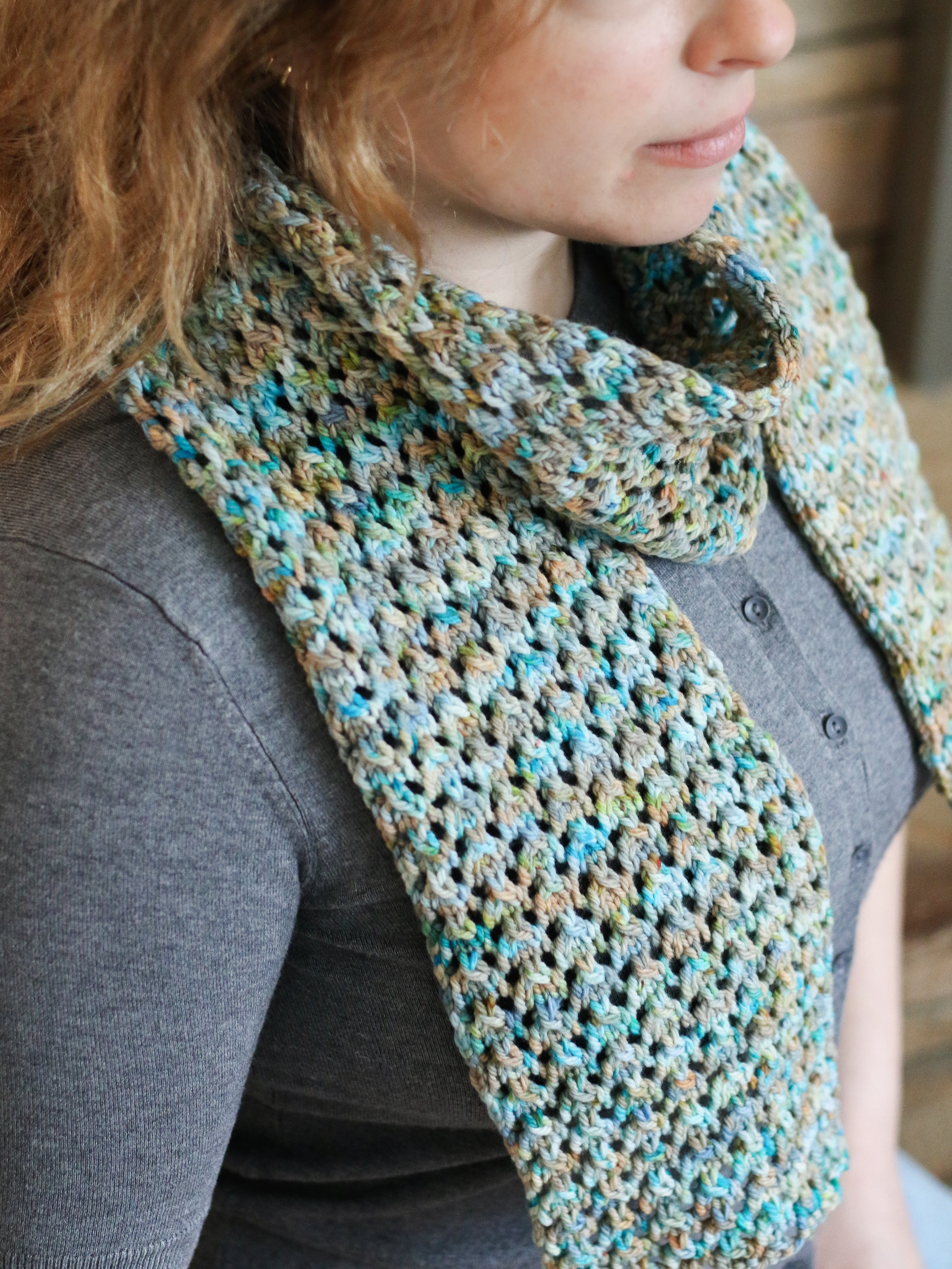 Modern Daily Knitting x Madelinetosh Atlas Kits - Rodeo Ride Scarf
