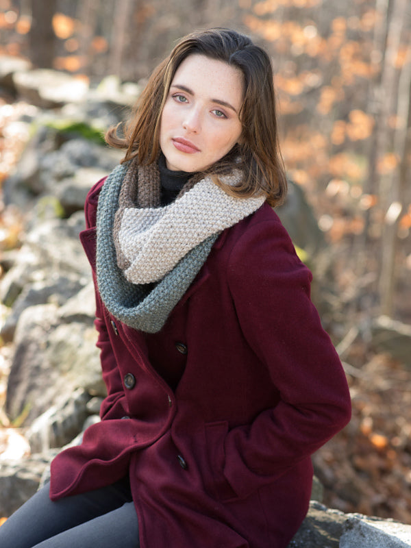 Berroco Ultra Alpaca Chunky Patterns - Rosemary Cowl - Free PDF Download
