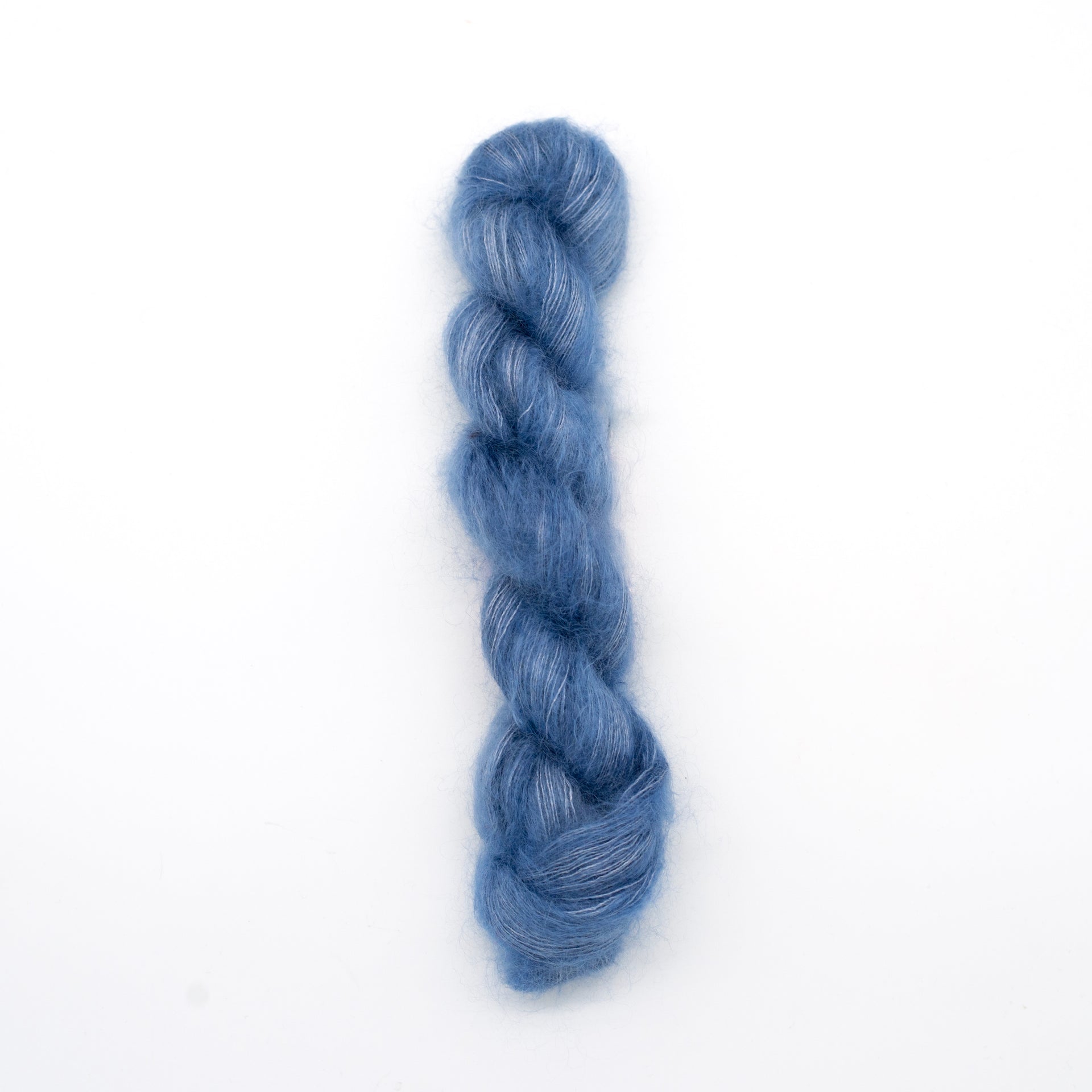 Madelinetosh Tosh Silk Cloud Yarn - Betty Draper’s Blues

