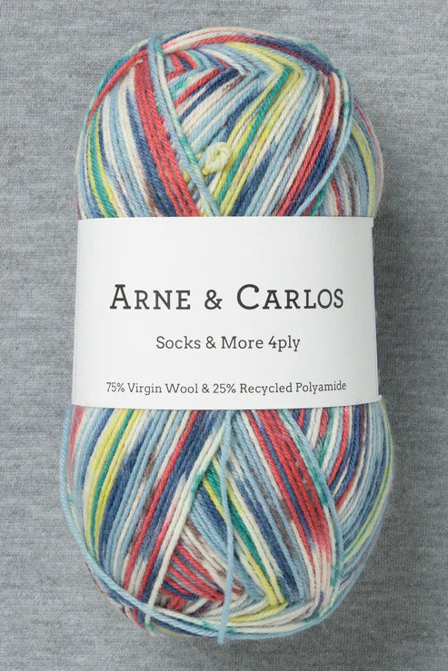 Arne & Carlos Socks & More 4Ply Yarn - Sun Through Glass
