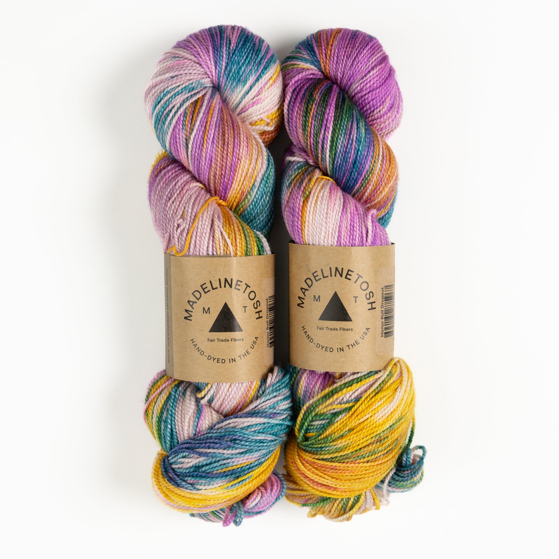 Madelinetosh Tosh Sock Yarn - Honor Roll Dropout
