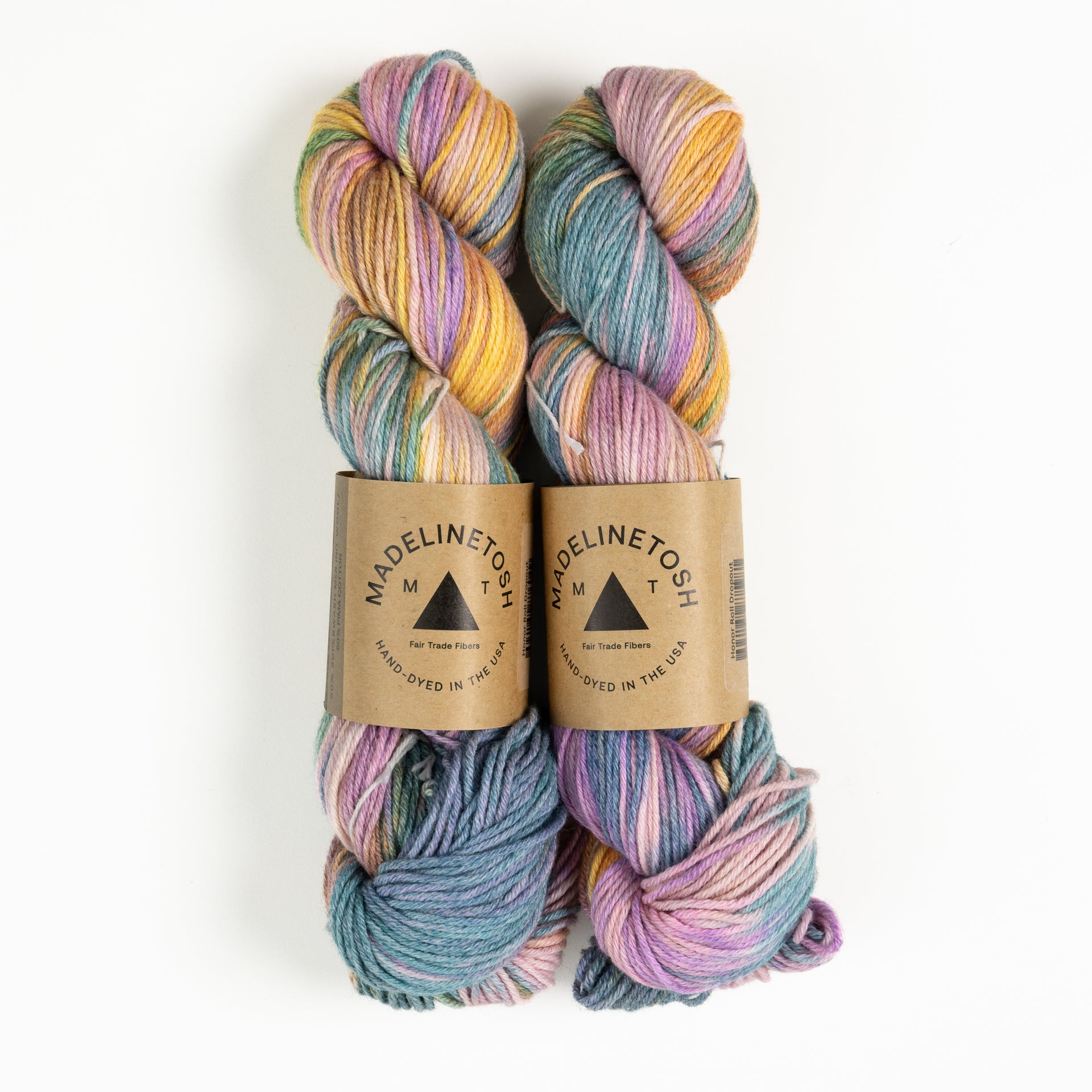 Madelinetosh Wool + Cotton Yarn - Honor Roll Dropout
