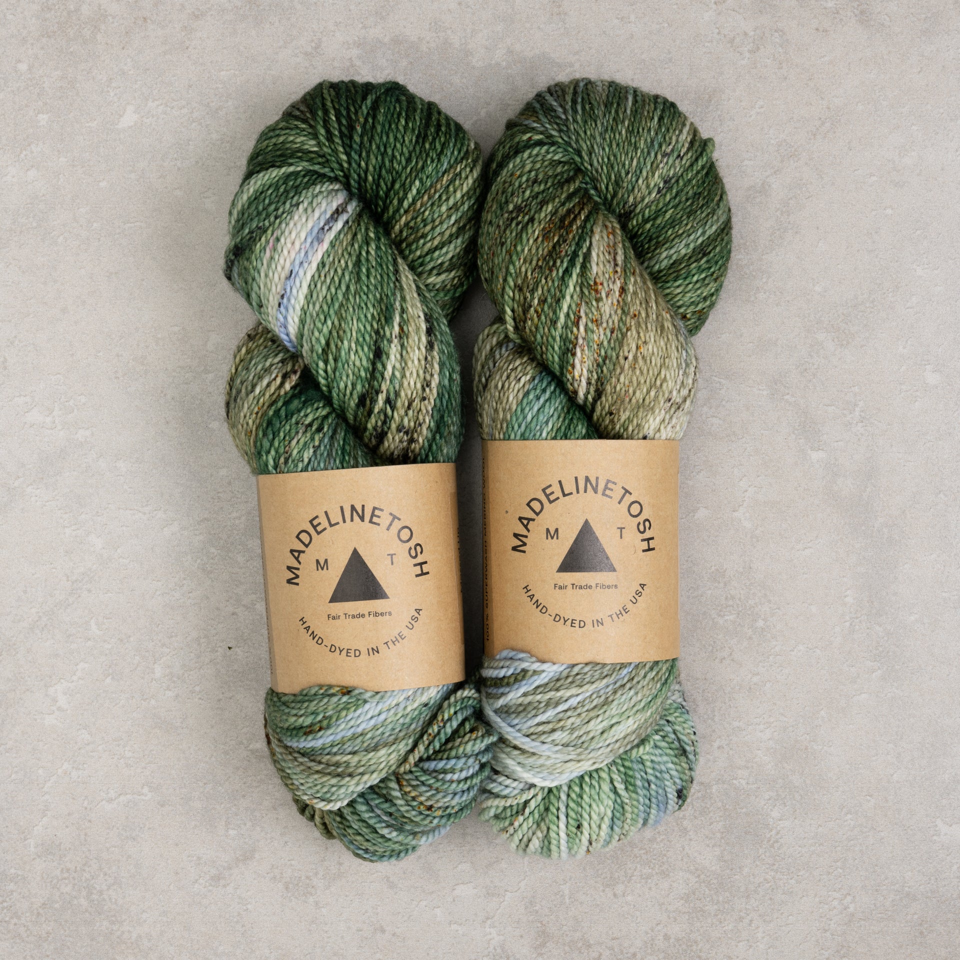 Madelinetosh Tosh Farm Twist Yarn - Mossed Up

