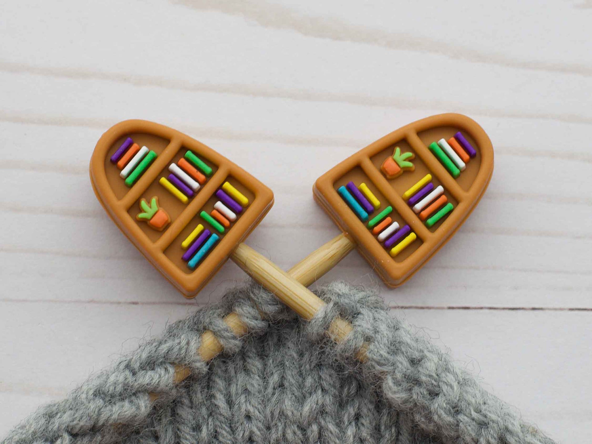 Fox & Pine Stitches Stitch Stoppers/Point Protector - Book Lover
