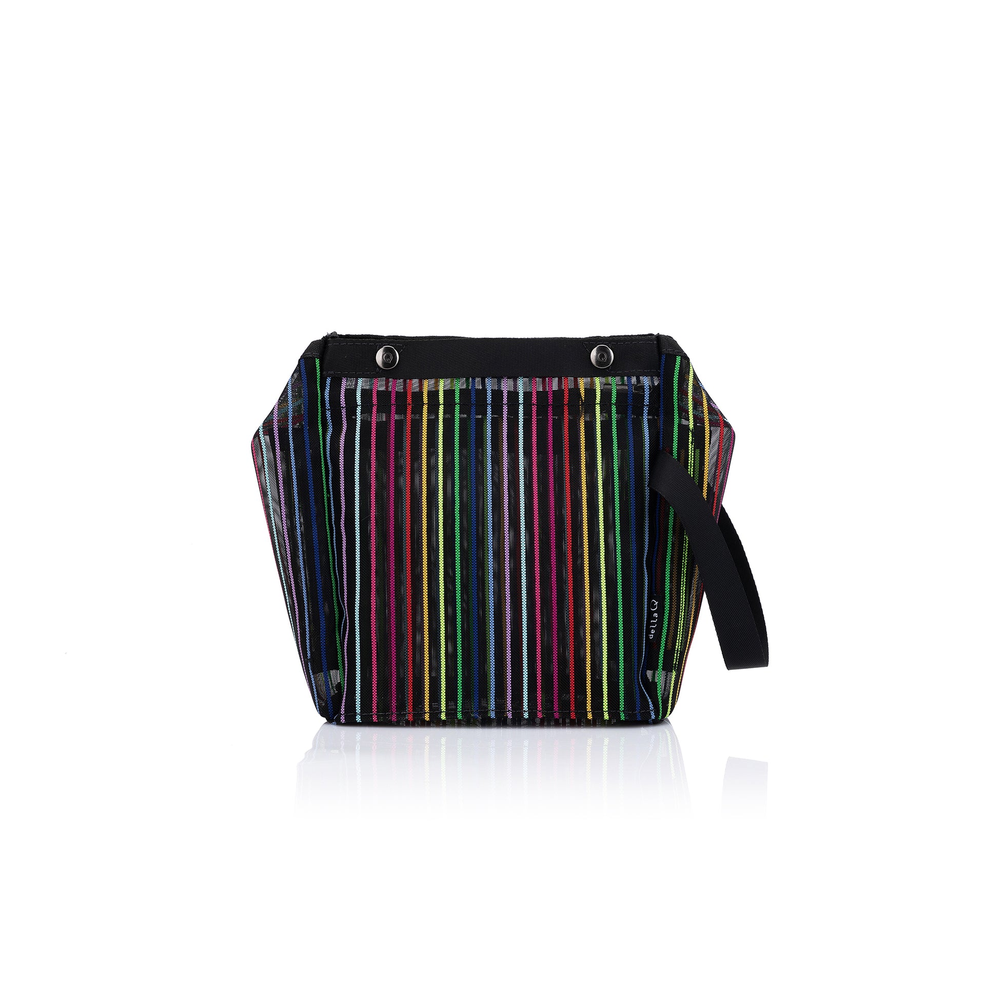 della Q Oh Snap Sacks - Rainbow - Black - Small
