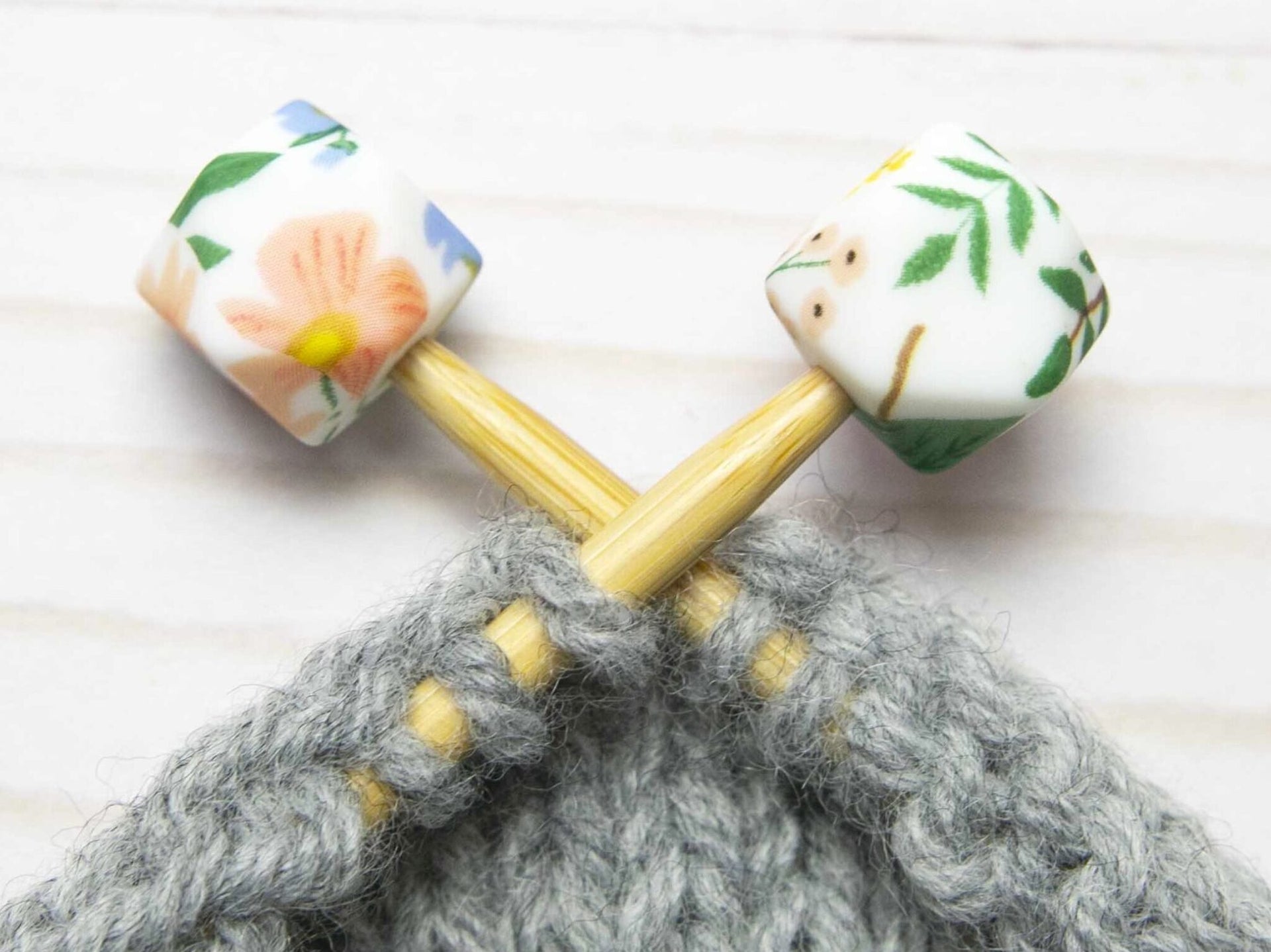 Fox & Pine Stitches Stitch Stoppers/Point Protector - Tropical Hexagon

